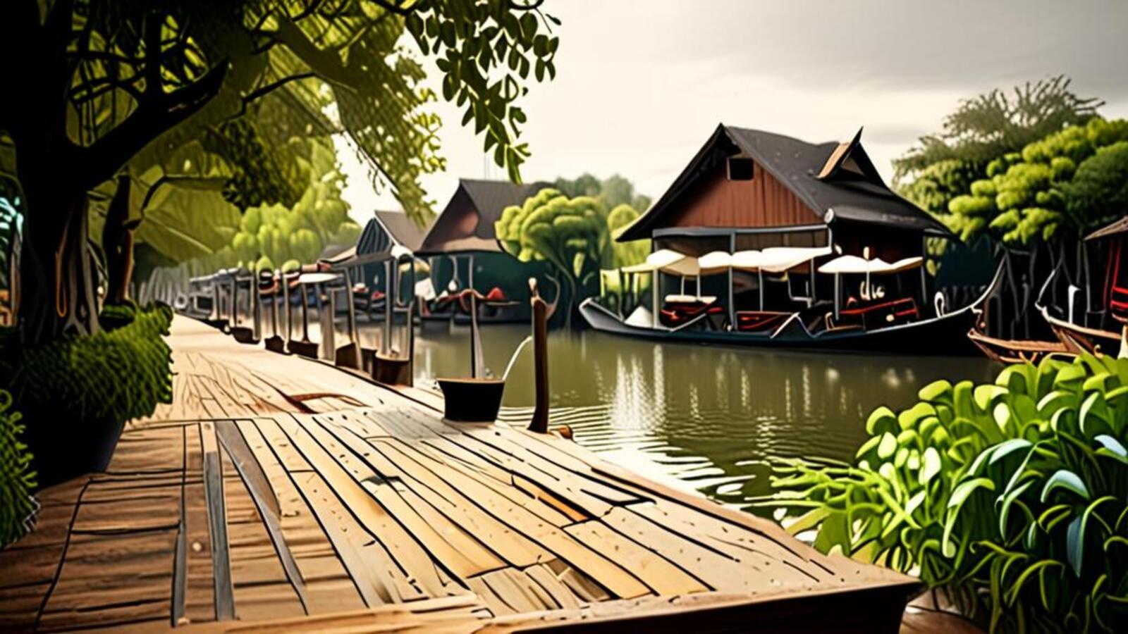 คาเฟ่ริมคลองกรุงเทพ: ที่เที่ยวชิล นั่งดื่มมองเรือผ่าน